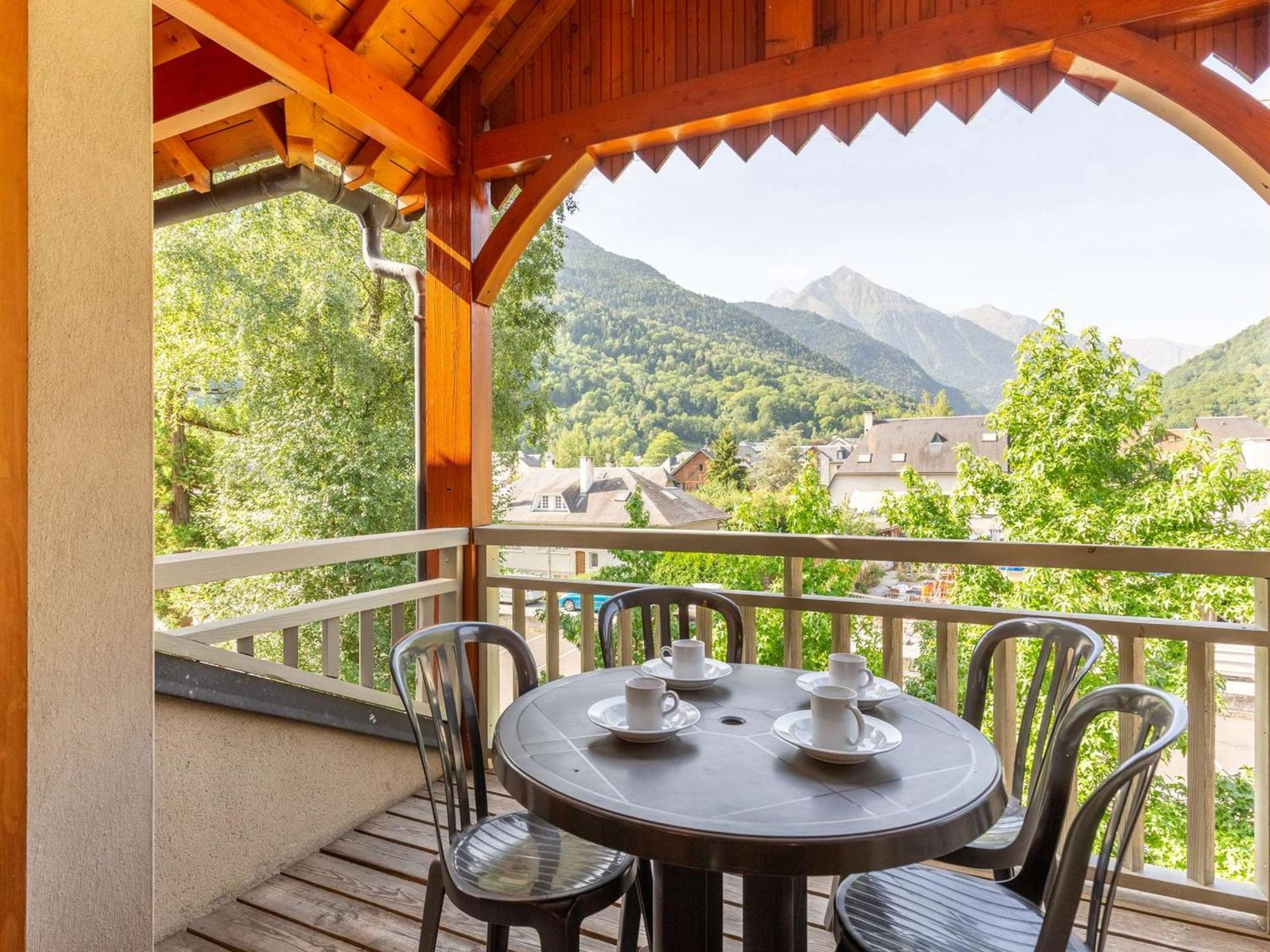 Appartement 10 Pers Avec Piscine, Sauna Et Parking En Centre-Ville De Saint-Lary-Soulan - Fr-1-296-394 Exterior photo