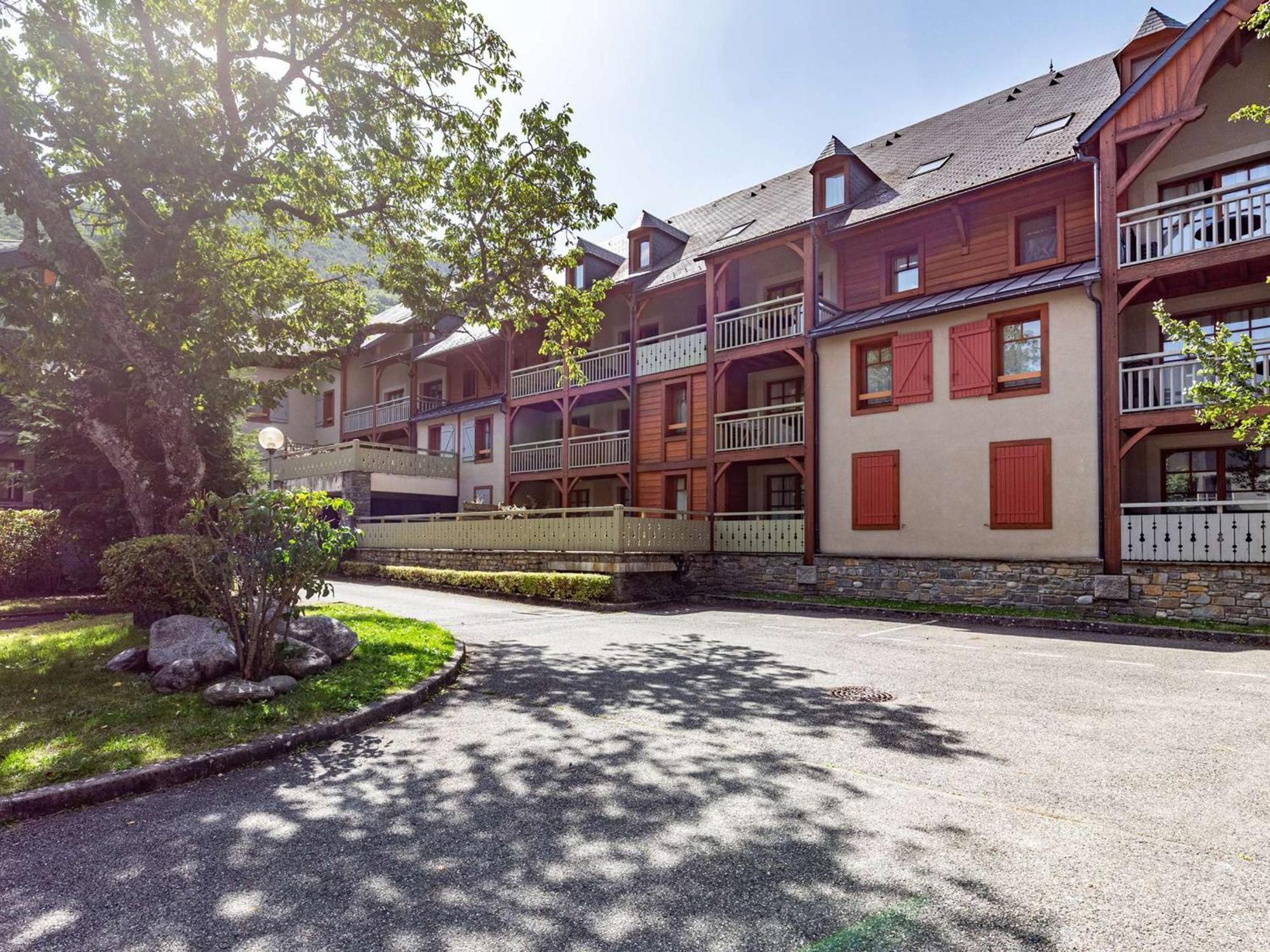 Appartement 10 Pers Avec Piscine, Sauna Et Parking En Centre-Ville De Saint-Lary-Soulan - Fr-1-296-394 Exterior photo