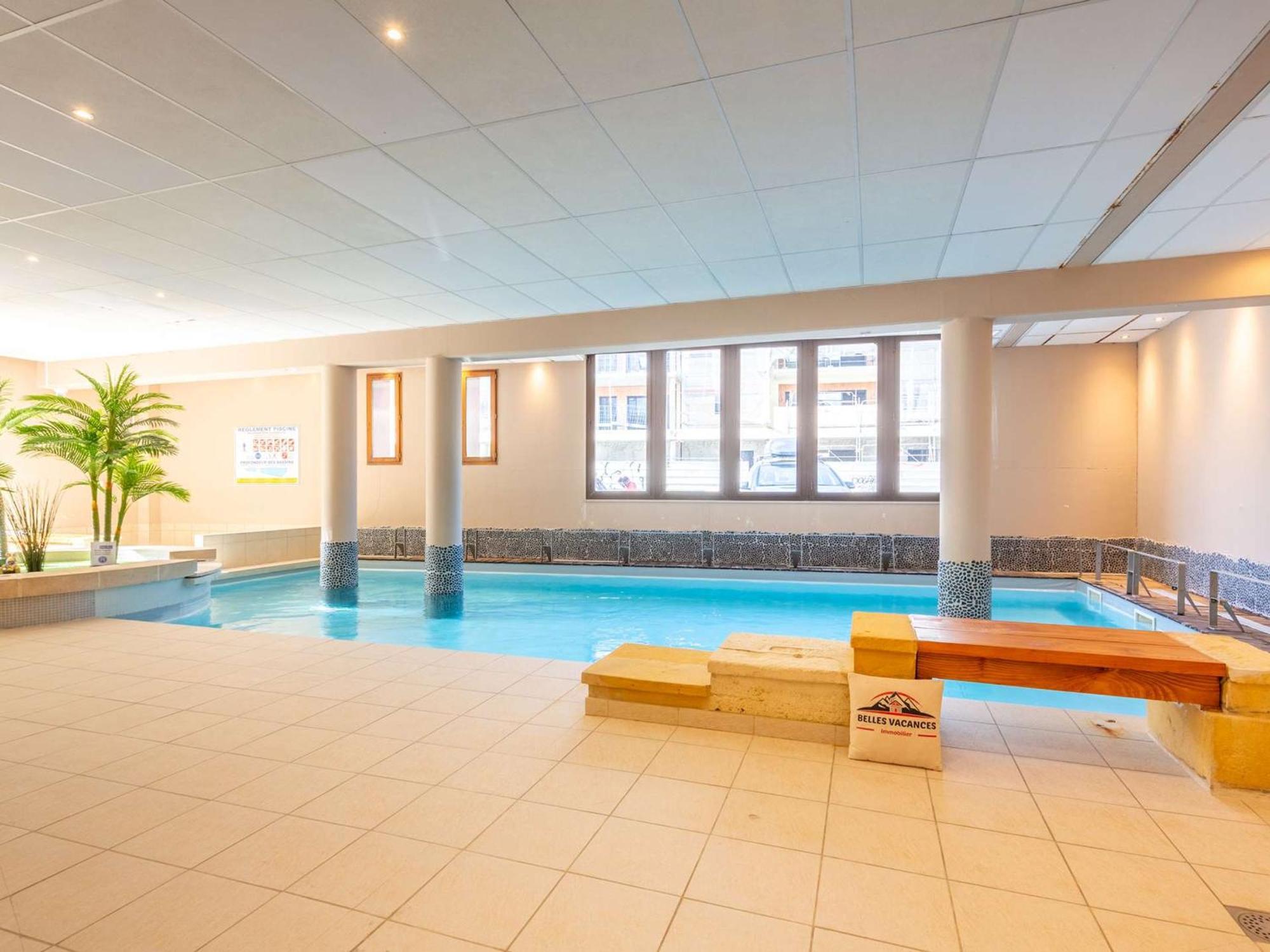 Appartement 10 Pers Avec Piscine, Sauna Et Parking En Centre-Ville De Saint-Lary-Soulan - Fr-1-296-394 Exterior photo